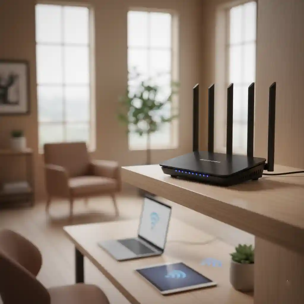 A fast wireless internet router