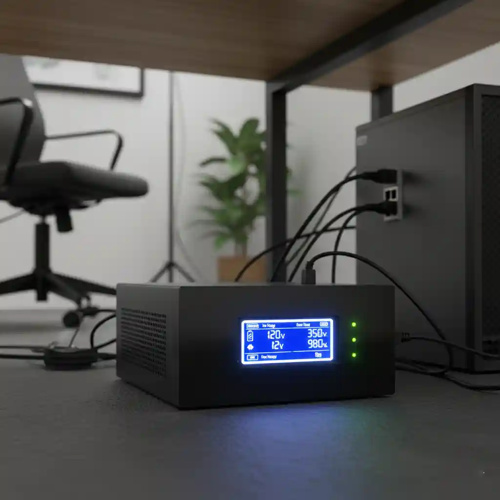 An uninterruptible power supply (UPS) unit