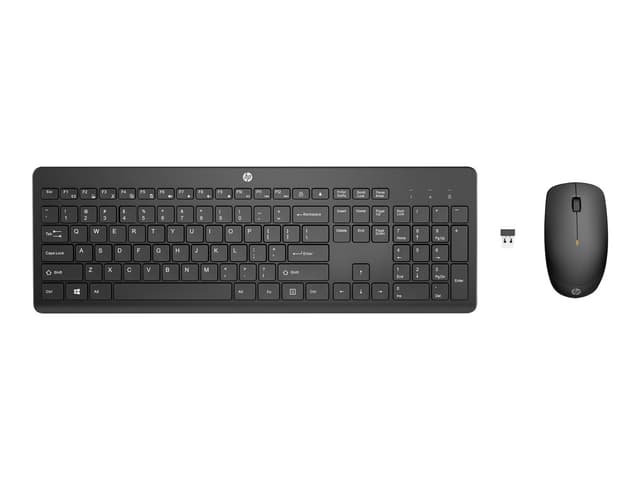 HP 725 Multi-Device Rechargeable Wireless Keyboard and Mouse Combo