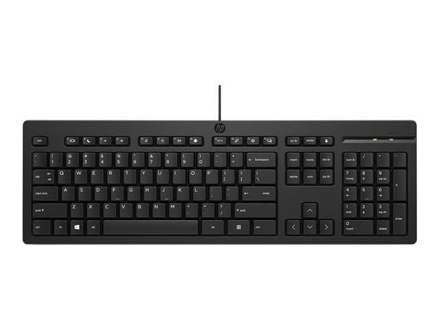 HP 225 Wireless Keyboard with Numeric Keypad – UK Layout