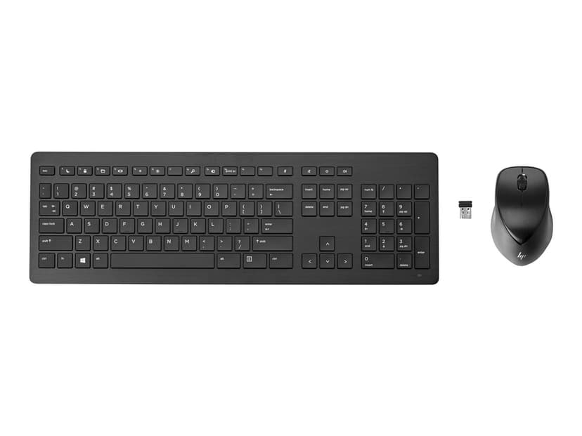 [SEO Friendly] HP 235 Wireless Keyboard & Mouse Combo – Black, 1600 DPI, Long Battery Life