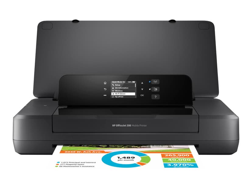 [SEO Friendly] HP Officejet 200 Mobile Printer, Color – CZ993A#BHC