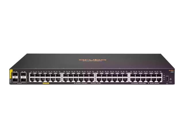 Aruba 6100 48G Class4 PoE 4SFP+ 370W Managed – JL675A